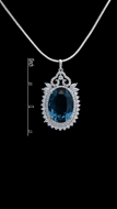 Show details for Delicate Curvy Swarovski Element Dark Blue Collar 16 OR 18 Inches Show details for Delicate Curvy Swarovski Element Dark Blue Collar 16 OR 18 Inches