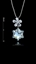 Show details for Top Transparent Platinum Plated Collar 16 OR 18 Inches