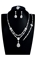 Show details for Beauteous Elegant Micro Pave Setting 4 Pieces Jewelry Sets