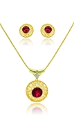 Picture of Being Confident In  Original Design Gold Plated 2 Pieces Jewelry Sets