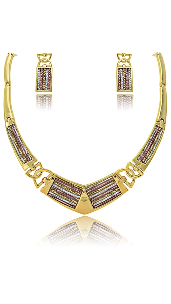 Picture of Custom Made Dubai Style Big 2 Pieces Jewelry Sets