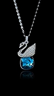 Picture of Beautiful Swarovski Element Zinc-Alloy Collar 16 OR 18 Inches