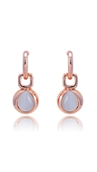 Picture of Flexible Designed Rose Gold Plated Small Drop & Dangle