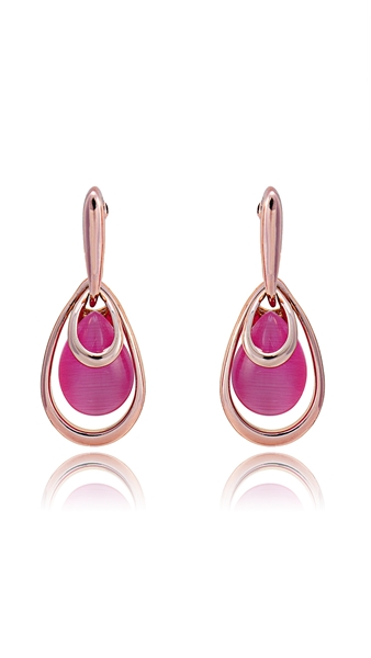 Picture of Best-Selling Rose Gold Plated Classic Drop & Dangle