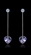 Picture of Fantastic Zinc-Alloy Swarovski Element Drop & Dangle