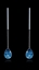 Show details for Iso9001 Qualified Zinc-Alloy Single Stone Drop & Dangle