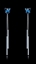 Show details for Low Price Butterfly Single Stone Drop & Dangle