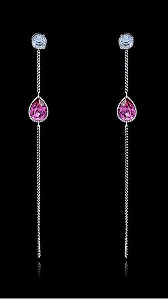 Picture of Popular Design Zinc-Alloy Swarovski Element Drop & Dangle