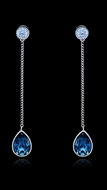 Picture of Online Wholesale Zinc-Alloy Platinum Plated Drop & Dangle