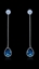 Show details for Online Wholesale Zinc-Alloy Platinum Plated Drop & Dangle
