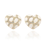 Picture of The Finest Gunmetel Plated Rhinestone Stud 