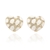 Picture of The Finest Gunmetel Plated Rhinestone Stud 