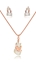 Show details for Pretty Rose Gold Plated Dubai Style 2 Pieces Jewelry Sets