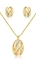 Show details for Magnificent None-Stone Dubai Style 2 Pieces Jewelry Sets
