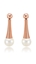 Show details for Mainstream Of  Rose Gold Plated Big Drop & Dangle