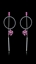 Show details for First Class Platinum Plated Big Drop & Dangle