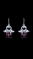 Picture of Premium Zinc-Alloy Pink Drop & Dangle