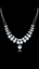 Show details for Delicate Platinum Plated Zinc-Alloy Collar 16 OR 18 Inches