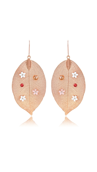 Picture of Delicate Flowers & Plants Zinc-Alloy Drop & Dangle