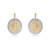 Picture of Good Quality Geometriy White Drop & Dangle