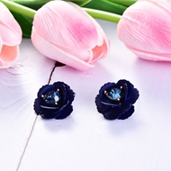 Picture of Trendy Design Artificial Crystal American Style Stud