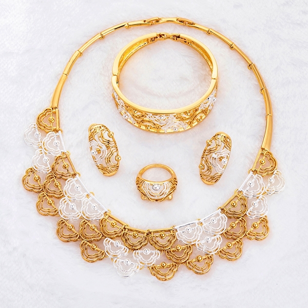 Picture of Fashionable And Modern Big Daily 4 Pieces Jewelry Sets