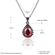 Picture of The Best Price Green Gunmetel Plated Necklaces & Pendants