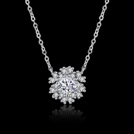 Picture of Enchanting Platinum Plated Necklaces & Pendants