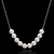 Picture of Popular Design Platinum Plated Venetian Pearl Necklaces & Pendants