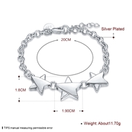 Picture of Cute Designed Platinum Plated Bracelets