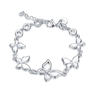 Picture of Attractive And Elegant Platinum Plated Bracelets