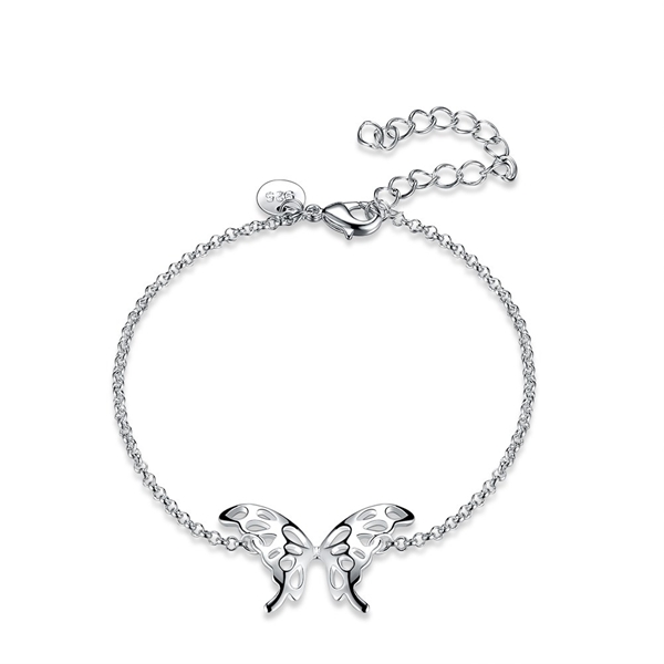 Picture of Attractive And Elegant Platinum Plated Bracelets