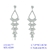 Picture of Cubic Zirconia Copper Brass Chandelier Earrings 1JJ042423E