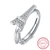 Picture of Cute Designed Platinum Plated White Fashion Rings