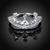 Picture of Believable White Platinum Plated Fashion Rings