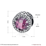 Picture of Odm Purple Charm Bead