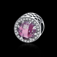 Picture of Durable Pink Charm Bead