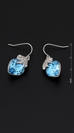 Picture of Believable Heart & Love European Earrings