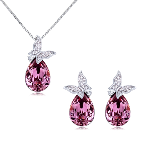 Picture of High Efficient Drop Zinc-Alloy 2 Pieces Jewelry Sets