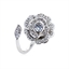 Show details for  Cubic Zirconia Copper Or Brass Fashion Rings 2YJ053500R