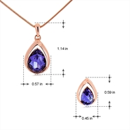 Picture of Zinc Alloy Casual Necklace And Earring Sets 2YJ053608S