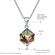 Picture of  Swarovski Element 16 Inch Pendant Necklaces 3LK053660N