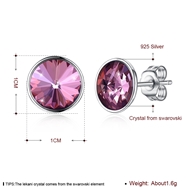 Picture of  Small Swarovski Element Stud Earrings 3LK053709E