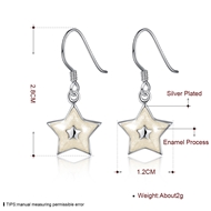 Picture of  Star Holiday Dangle Earrings 3LK053750E