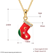 Picture of 18 Inch Cubic Zirconia Pendant Necklaces 3LK053864N