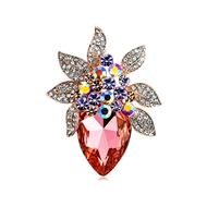 Picture of Casual Artificial Crystal Brooches 2YJ053981