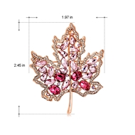 Picture of Artificial Crystal Casual Brooches 2YJ053998