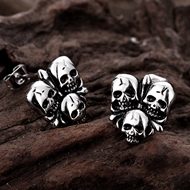 Picture of  Holiday Stainless Steel Stud Earrings 3LK054596E