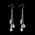 Picture of Featured Platinum Plated Casual Dangle Earrings for Girlfriend