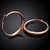 Picture of Attractive Rose Gold Plated Casual Big Hoop Earrings For Your Occasions